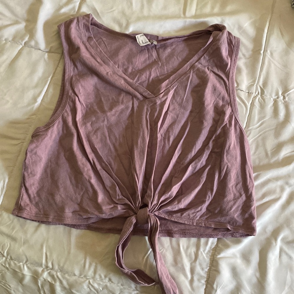 Cropped tank top